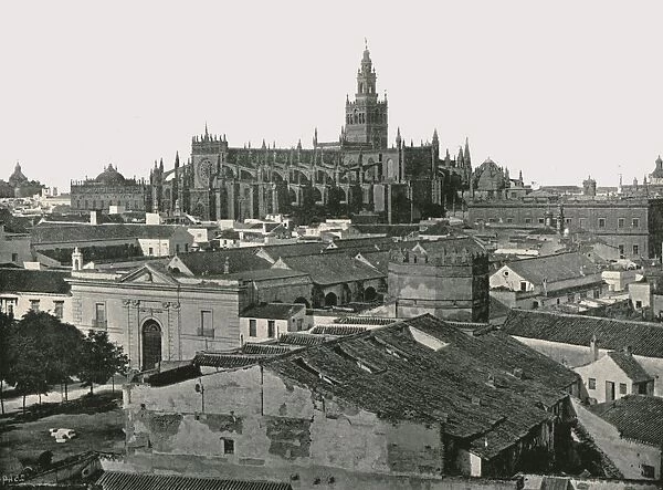 The Cathedral, Seville, Spain, 1895. Creator: W &s Ltd