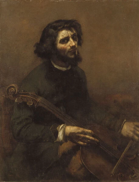 The Cellist (Self-portrait), 1847