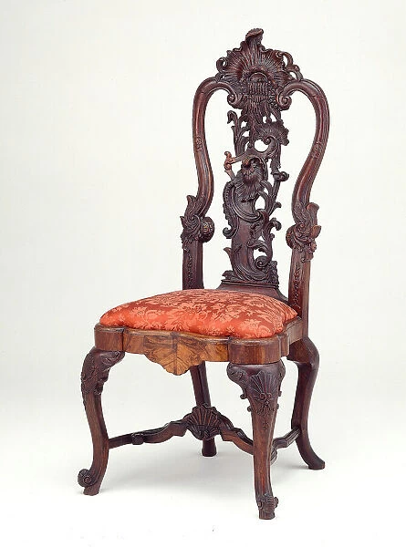 Side Chair, Portugal, c. 1745  /  55. Creator: Abraham Roentgen