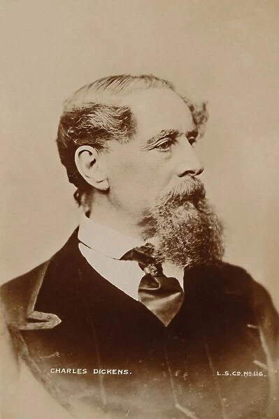 Charles Dickens, 1867. Creator: London Stereoscopic & Photographic Co