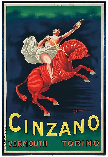 Cinzano Vermouth Torino, 1910. Creator: Cappiello, Leonetto (1875-1942)