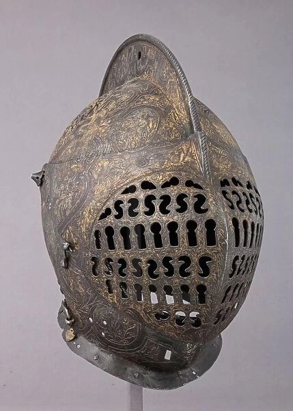 Close Helmet, French, ca. 1575. Creator: Unknown