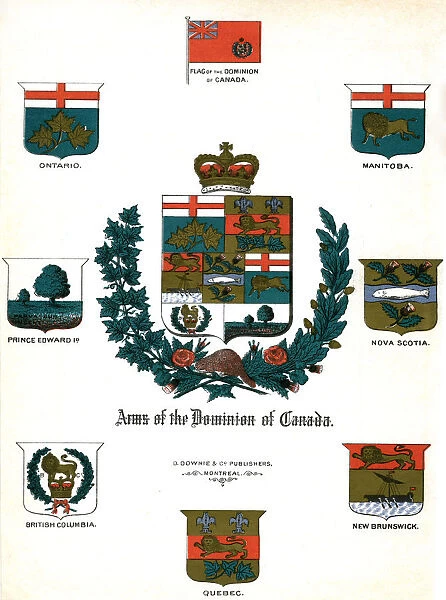 Coats of arms and flags of Canada