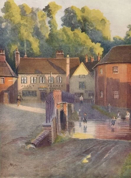 Cobbetts Birthplace, Farnham, 1911, (1914). Artist: Jamess Ogilvy