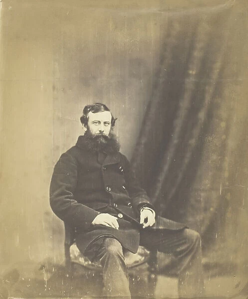 Colonel Simmons, attacheto Omar Pacha, The Crimea, 1855. Creator: Roger Fenton