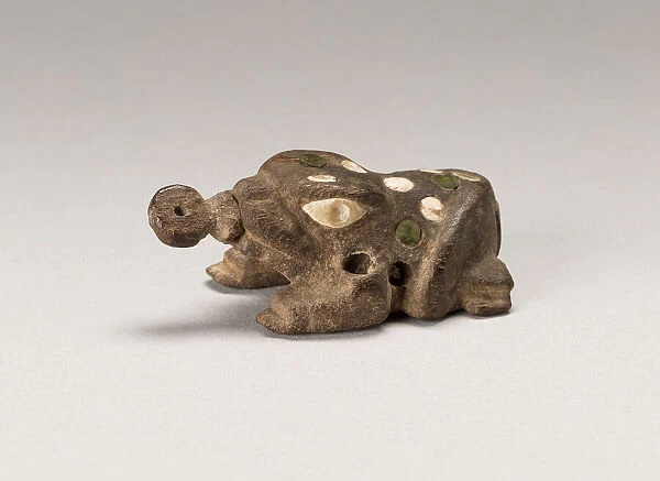 Container For Lime in the Shape of a Frog, c. 100 B. C.  /  A. D. 500. Creator: Unknown