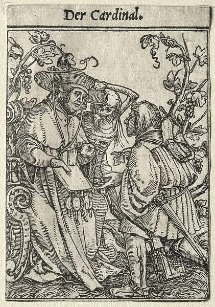 Dance of Death: The Cardinal. Creator: Hans Holbein (German, 1497  /  98-1543)