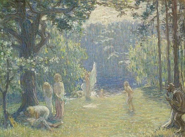 Daughters of Sun (Saules meita), c. 1912