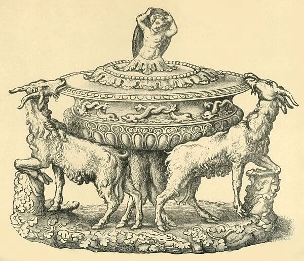 Design for a tureen or salt cellar, mid 16th century, (1881). Creator: Unknown
