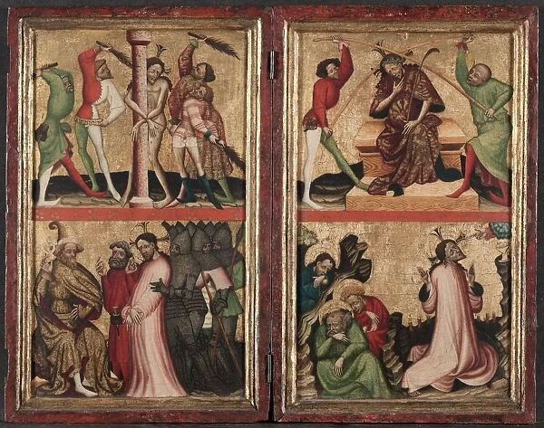 Diptych with the Passion of Christ, c. 1400. Creator: Unknown