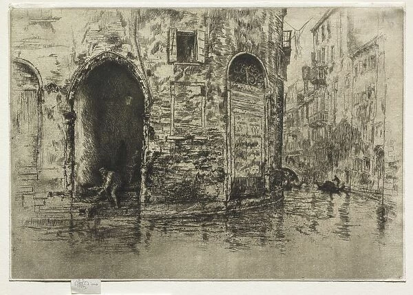 Two Doorways, 1880. Creator: James McNeill Whistler (American, 1834-1903)