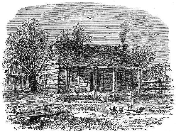 The early home of Abraham Lincoln, Gentryville, Indiana, 19th century
