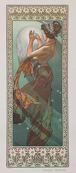 Etoile Polaire (The North Star), 1902. Creator: Mucha, Alfons Marie (1860-1939)