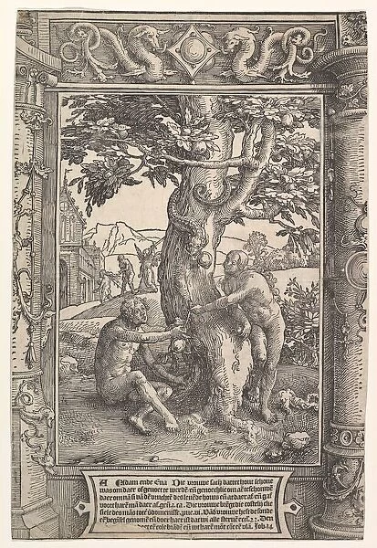 The Fall of Man, ca. 1517. Creator: Lucas van Leyden