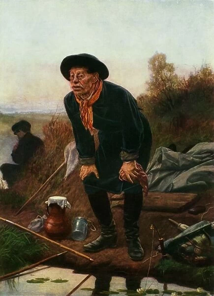 The Fisherman, 1871, (1965). Creator: Vasily Perov