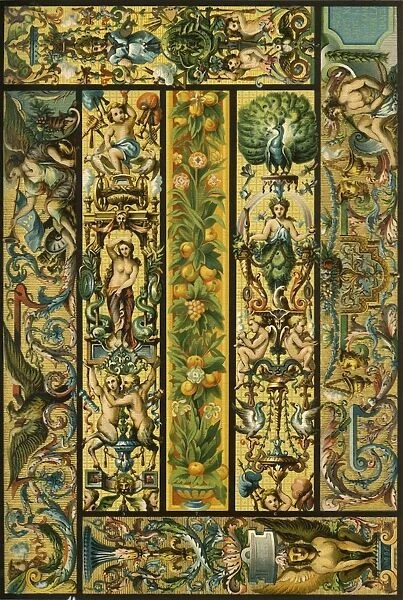French Renaissance Gobelins tapestries, (1898). Creator: Unknown