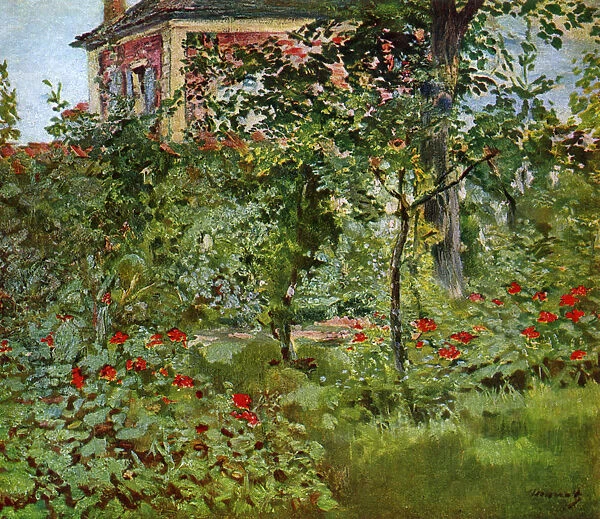 The Garden at Bellevue, 1880. Artist: Edouard Manet