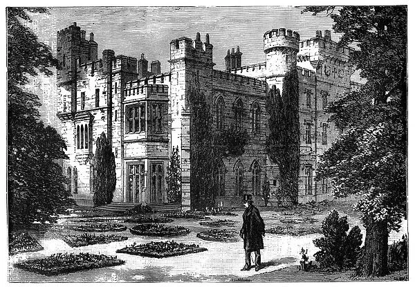 The Garden, Hawarden Castle, Flintshire, Wales, 19th century