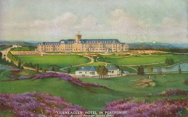 Gleneagles Hotel in Perthshire, c1930