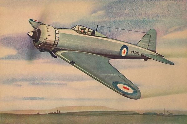 Gloster F. 5  /  34 Fighter Monoplane, c1944. Creator: Unknown