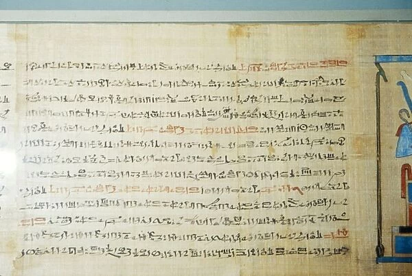 Hieratic Script, Book of the Dead of Padiamenet, 10th century BC