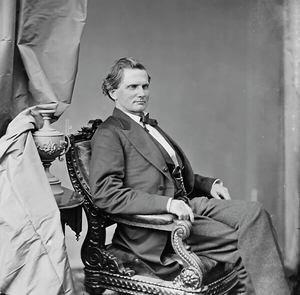 INCORRECT - Joseph Clay Stiles Blackburn of Kentucky, between 1860 and 1875. Creator: Unknown