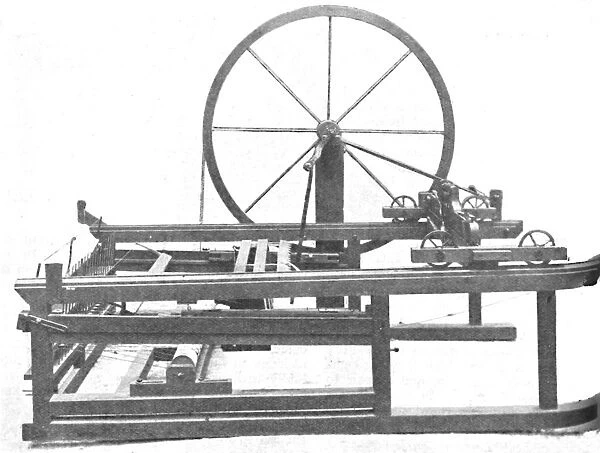 The Ingenious Spinning Jenny Invented by James Hargreaves, c1925