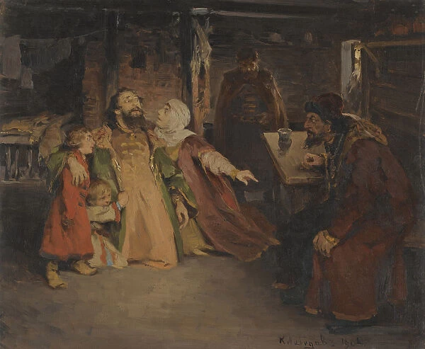 Ivan the Terrible. Artist: Lebedev, Klavdi Vasilyevich (1852-1916)
