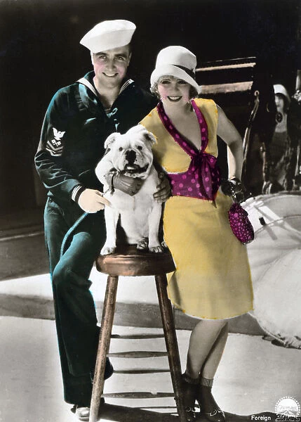 James Hall (1900-1940) and Clara Bow (1905-1965), American actors, 20th century