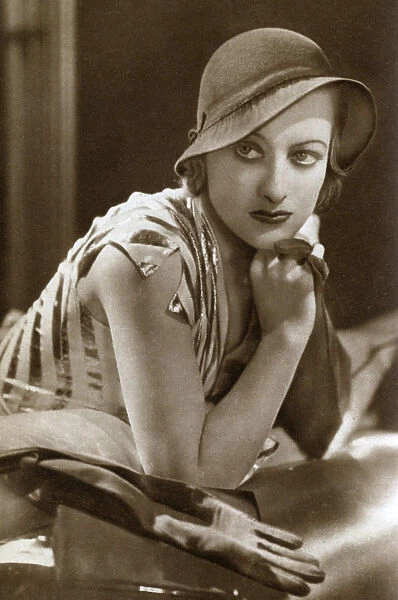 Joan Crawford, American actress, 1933