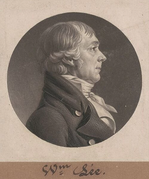 John S. Smith, c. 1805. Creator: Charles Balthazar Julien Fevret de Saint-Memin