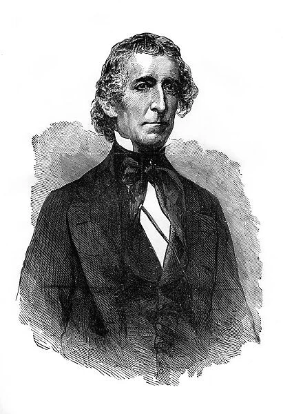 John Tyler, tenth President of the United States, (1872)