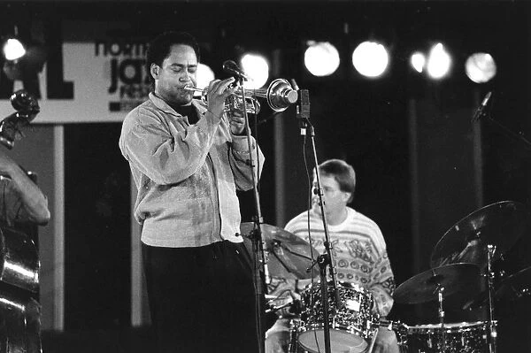 Jon Faddis, American jazz trumpeter, North Sea Jazz Festival, The Hague, Holland, c1991