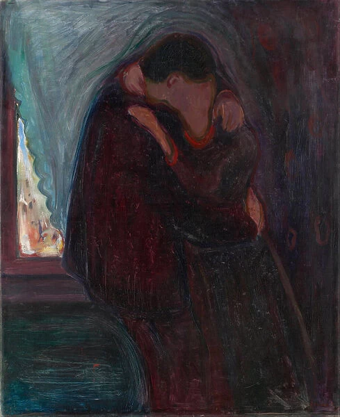 The Kiss. Found in the Collection of Munch Museum, Oslo