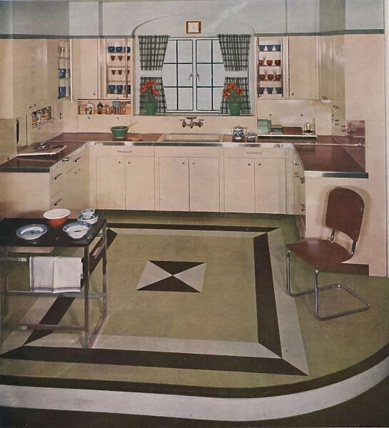 Kitchen Designed by George Sakier, 1939