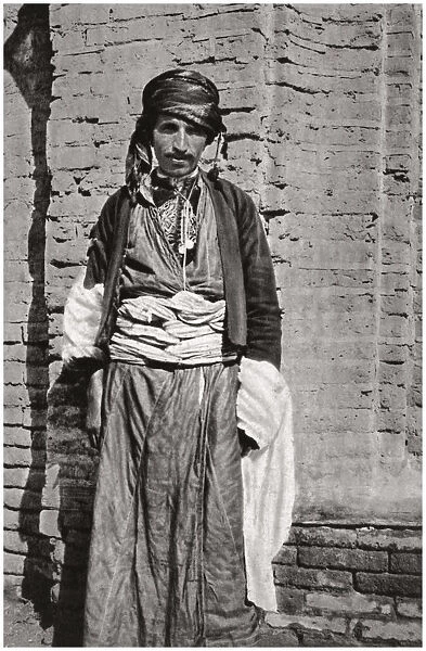 A Kurdish tribesman from southern Kurdistan, Iraq, 1925. Artist: A Kerim