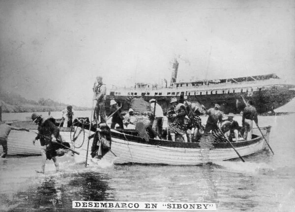 Landing in Siboney, (1898), 1920s