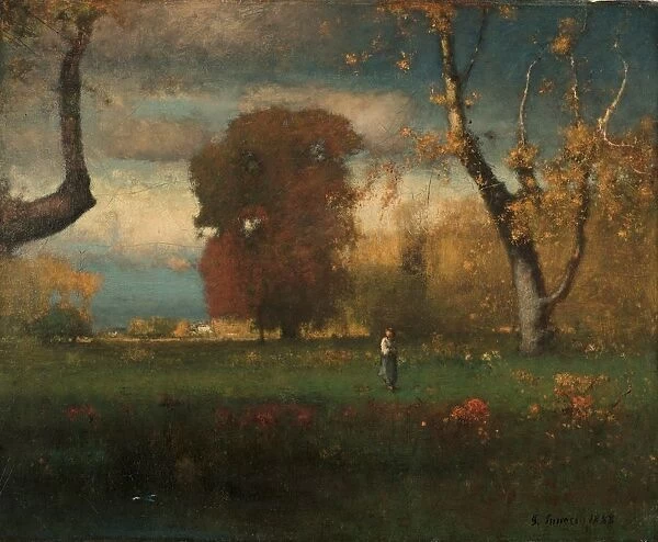 Landscape, 1888. Creator: George Inness (American, 1825-1894)