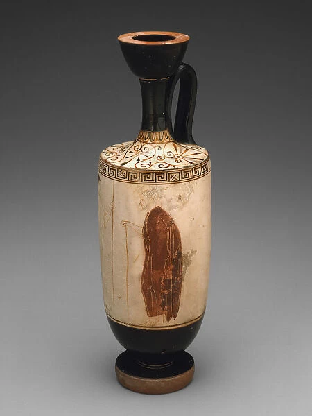 Lekythos (Oil Jar), 445-440 BCE. Creator: Achilles Painter