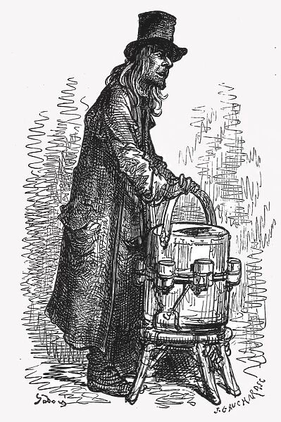 Lemonade Vendor, 1872. Creator: Gustave Doré