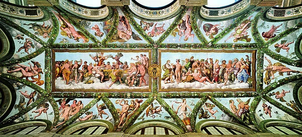 Loggia di Amore e Psiche, Villa Farnesina, 1517-1518