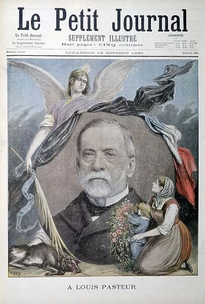 Louis Pasteur, French chemist, 1895