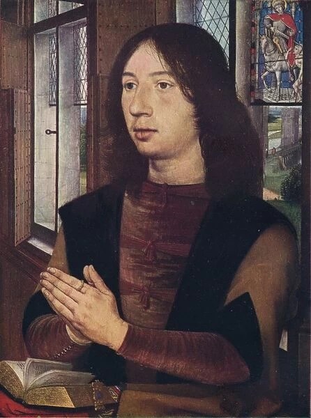 Maarten van Nieuwenhove, from The Diptych of Maerten van Nieuwenhove, 1487. Artist: Hans Memling