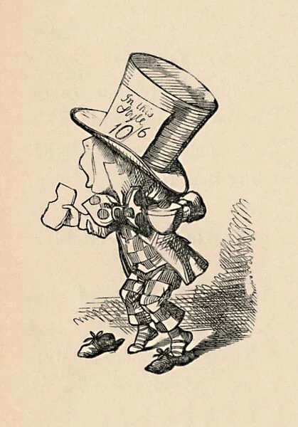 The Mad Hatter in Court, 1889. Artist: John Tenniel