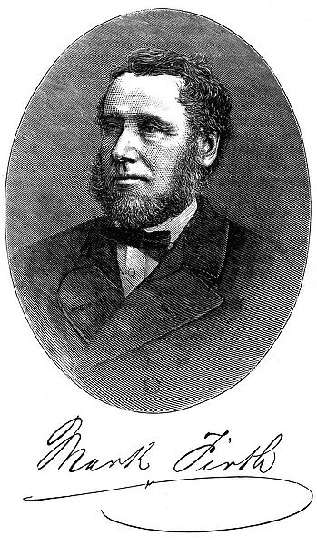 Mark Firth, British industrialist and philanthropist, c1880