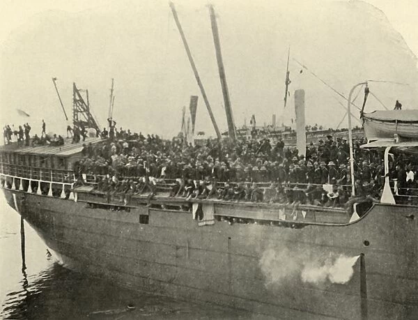 Matteawan Docking, Afternoon of June 9th, Spanish-American War, 1898, (1899)