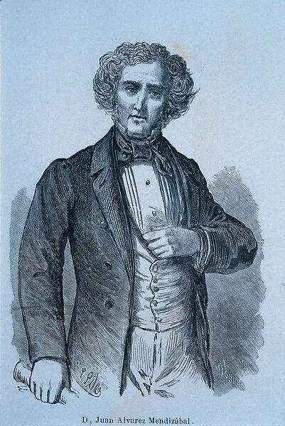 Mendizabal, Juan Alvarez Mendez (1790-1853), Spanish politician