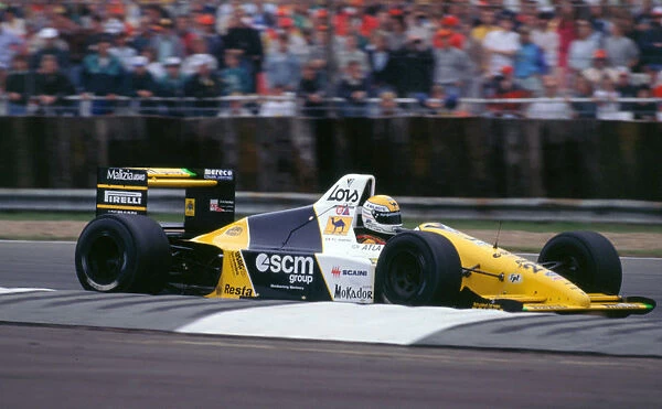 Minardi M189 P. Martini, 1989 British Grand Prix. Creator: Unknown