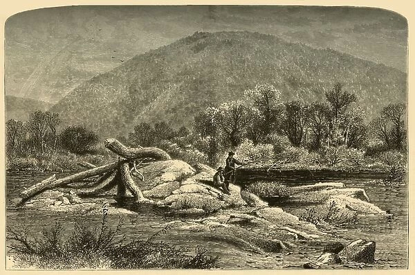 Mount Chesterfield, 1874. Creator: W. H. Morse