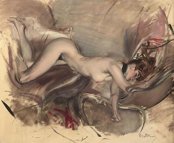 Naked woman, c. 1890